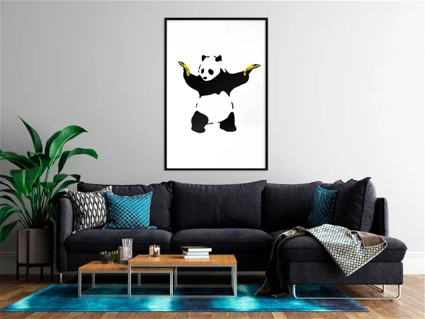 Poster Panda avec armes