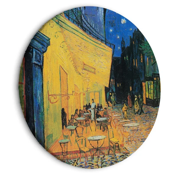 Circle Painting 'Gogh's Café Terrace'