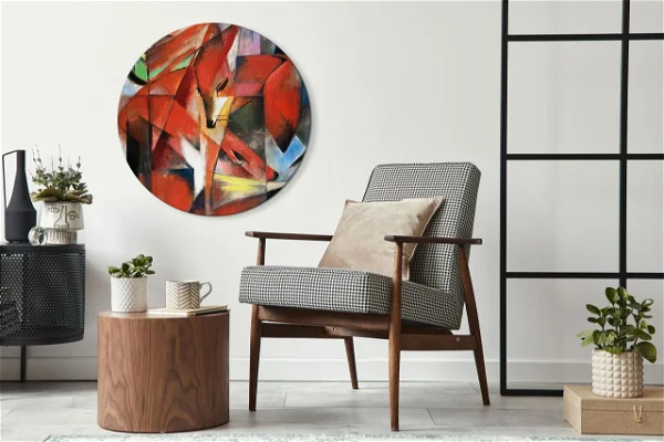 Circle Painting 'Marc's Foxes'