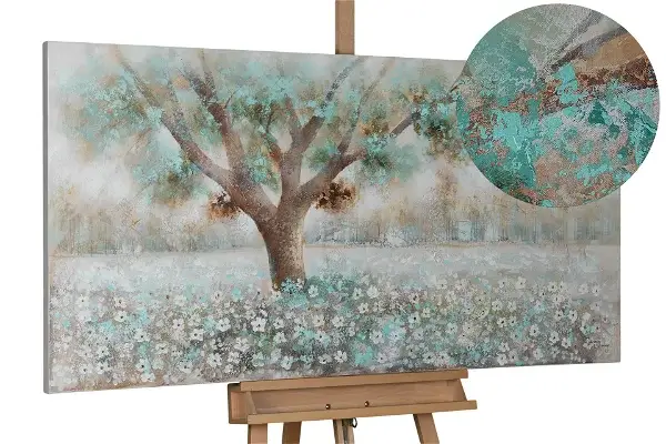 Handpainted Painting 'Tree Whispers'