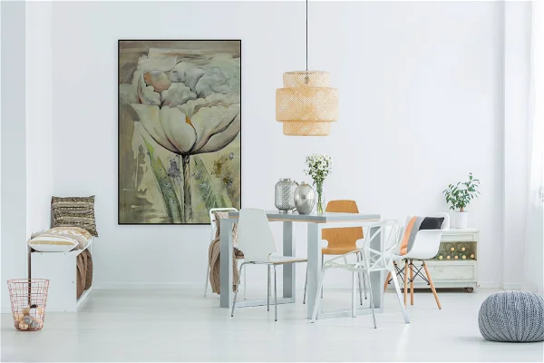 XXL Tableaux à l'huile 'Covered Belle'