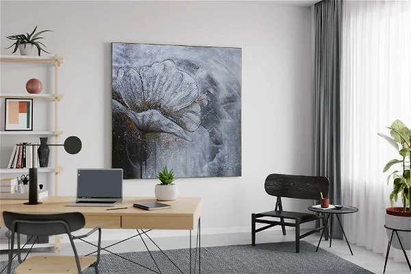 XXL Tableaux à l'huile 'Feennebel'