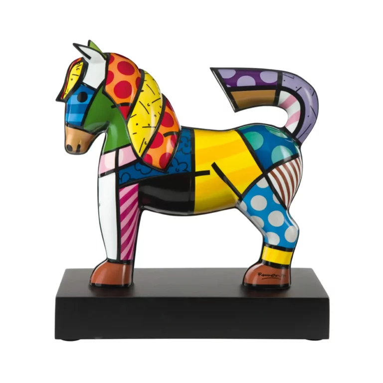 Figurine porcelaine 'Colourful Champion'