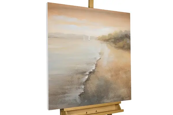 Tableau peint à la main 'Paradise in front of us'