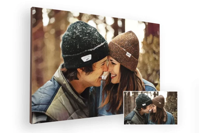 portrait de couple peinture photo
