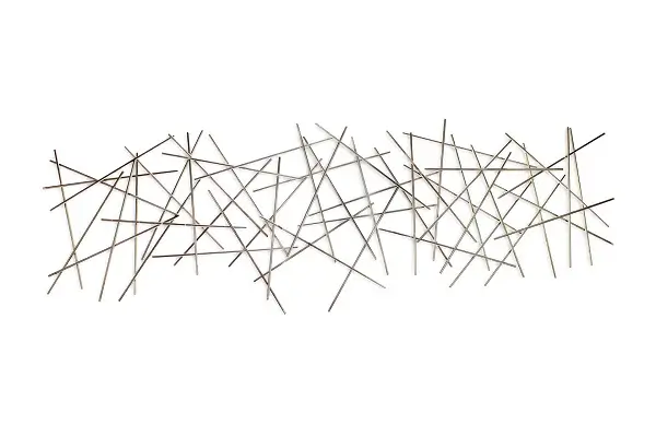 Sculpture murale en métal 'Stick Together'