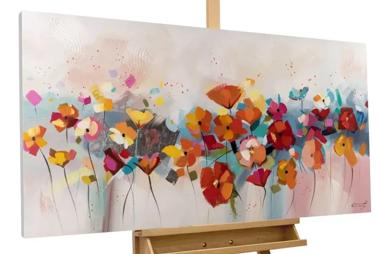 Tableau peint à la main 'Harmony of Colours'