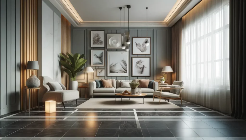 Art mural pour le salon