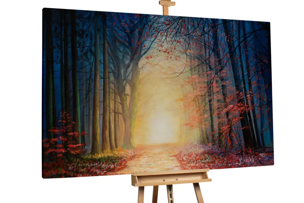 XXL Tableaux à l'huile 'Vital Force'