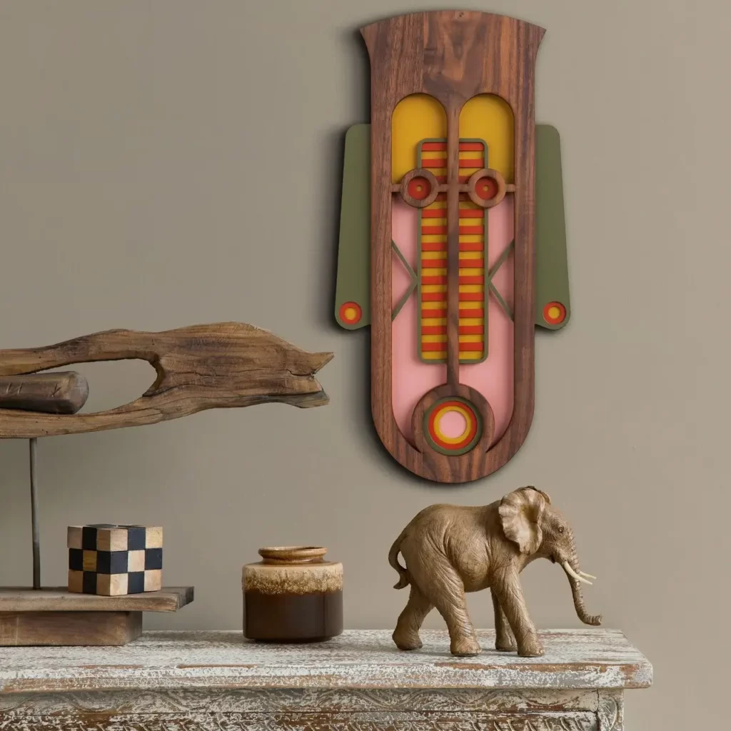 Masque mural Masque africain moderne #40 | Style moderne et contemporain