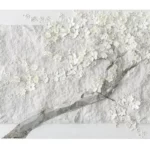 peinture acrylique branches pâles