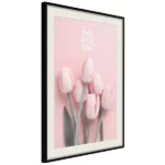 poster six tulipes