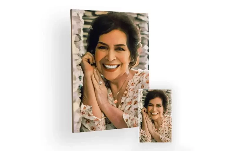 Faire peindre un seul portrait à partir d'une photo