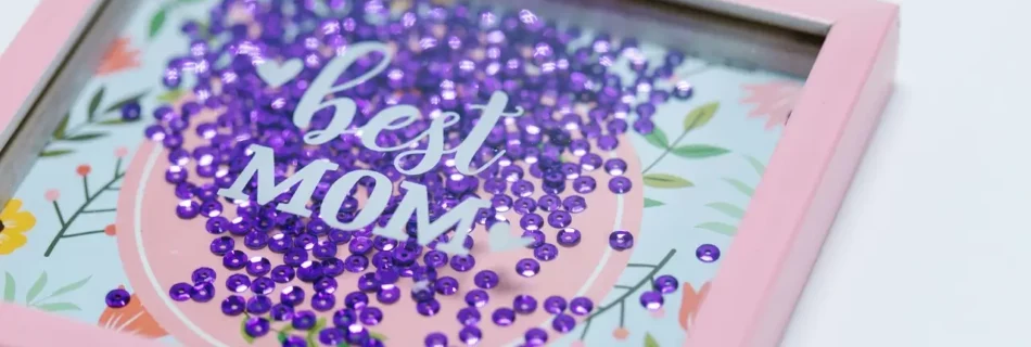 Un cadeau d'art mural encadré pour la meilleure des mamans à l'occasion de la fête des mères