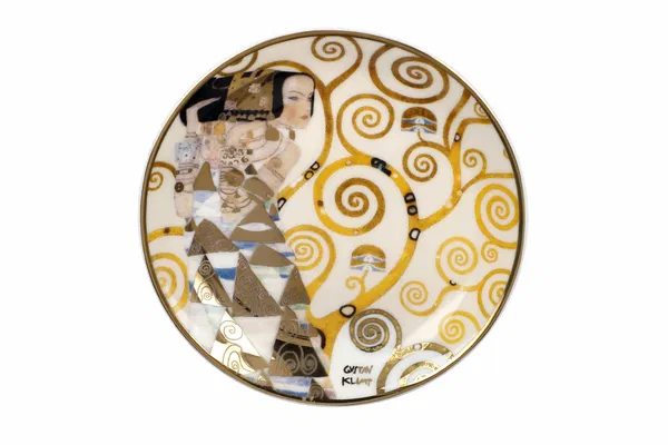 Porcelain wall art 'Egyptian Beauty' by Gustav Klimt
