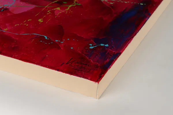 Hand-painted painting 'Bright Future'1