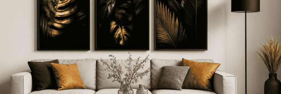 Affordable canvas prints for the living room
