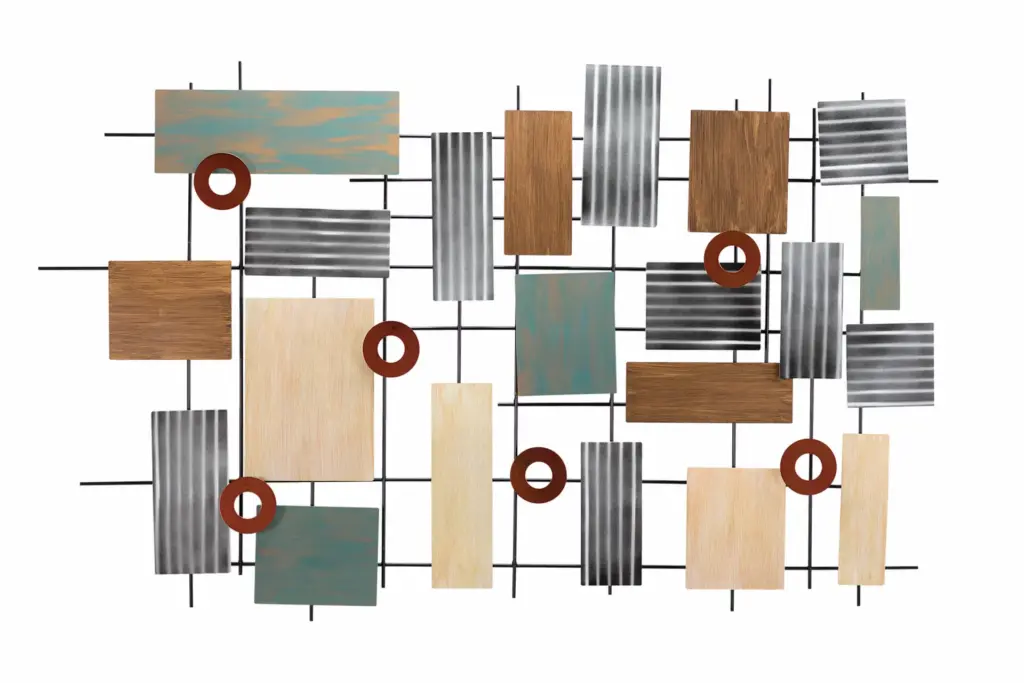 kl02038-abstrakt-vierecke-bunt-metall-skulptur-plastik-figur-modern-01