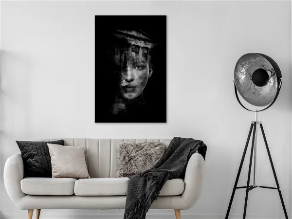 Impression d'art sur toile Architecture féminine Verticale