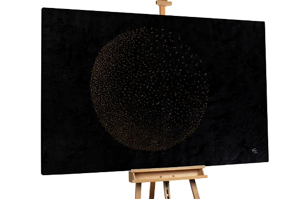 XXL Peintures à l'huile Aperçus de la lune