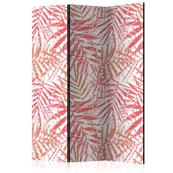 Paravent 'Palm Red'