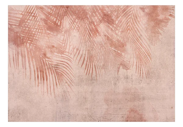 Papier peint autocollant 'Pink Palm Trees'