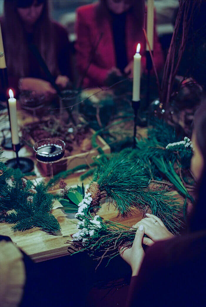 crafting-the-winter-solstice-wreaths-26